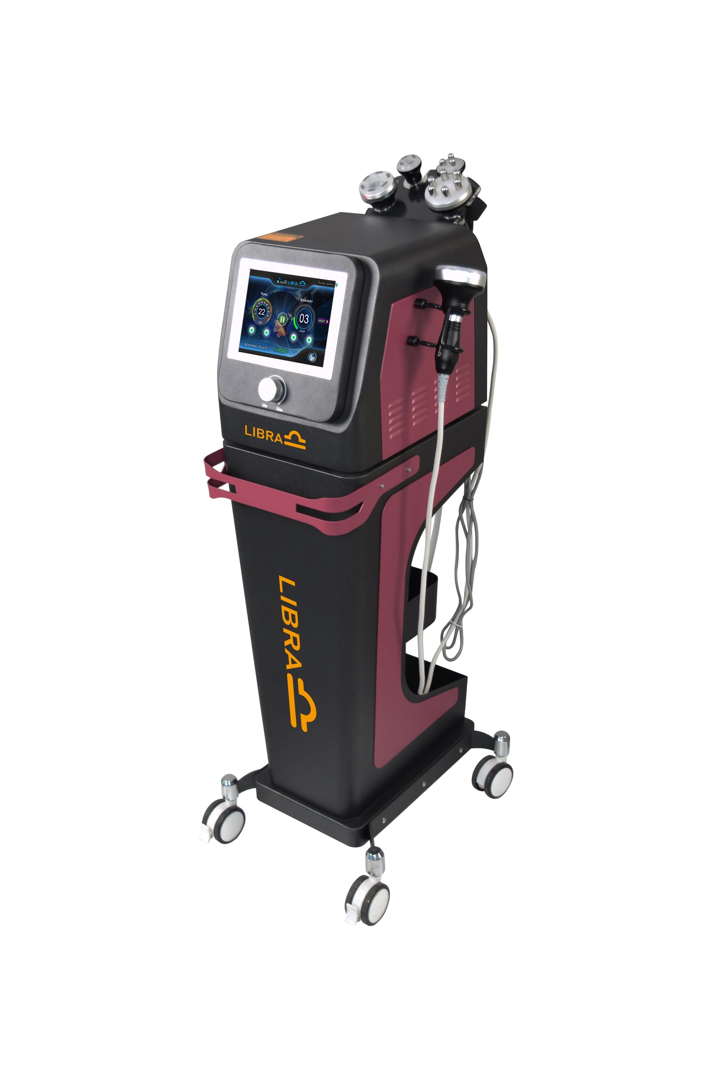 LIBRA 6 en 1 Cavitación ultrasónica Radiofrecuencia Liposucción al vacío RF Equipo de belleza para adelgazar