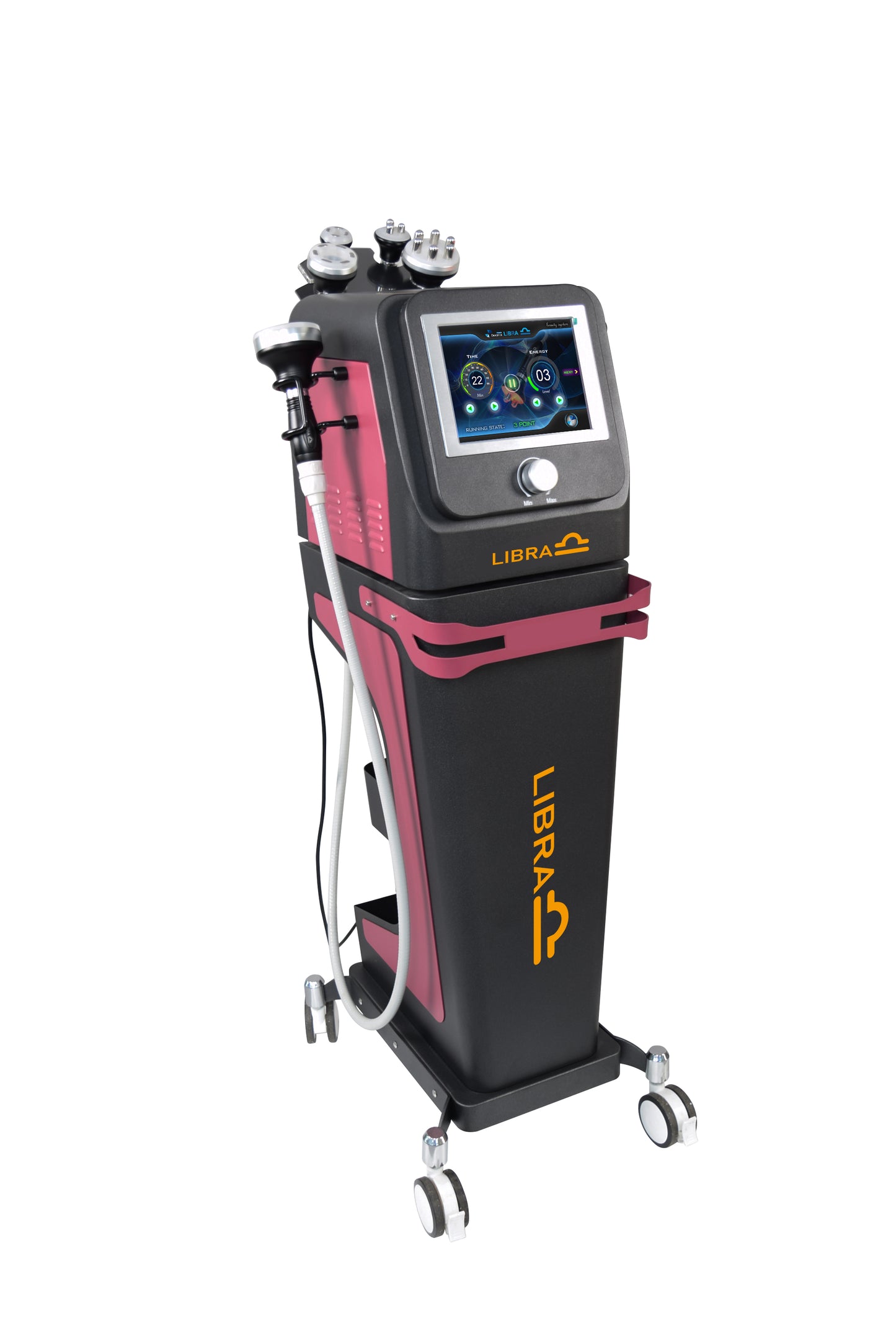 LIBRA 6 en 1 Cavitación ultrasónica Radiofrecuencia Liposucción al vacío RF Equipo de belleza para adelgazar
