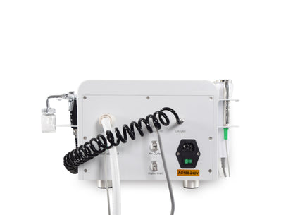 DOUBCOOL Ultrasonido 3MHz EMS Microcorriente Martillo frío y caliente Masaje ultrasónico Máquina de belleza para el rejuvenecimiento de la piel facial