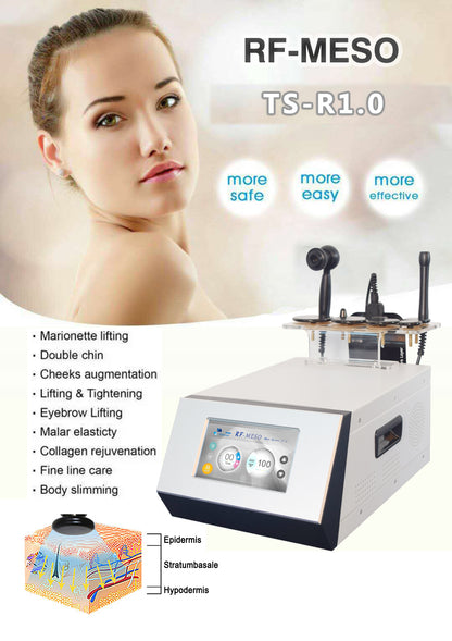 Monopolar RF Radio Frequency RF-MESO Skin Rejuvenation 7 Probes Facial & Body Care Rejuvenation Machine