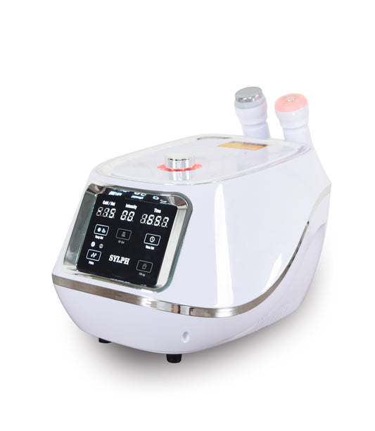 Age-Pro+ piel antienvejecimiento RF Hot &amp; Cool EMS Máquina de belleza por electroporación