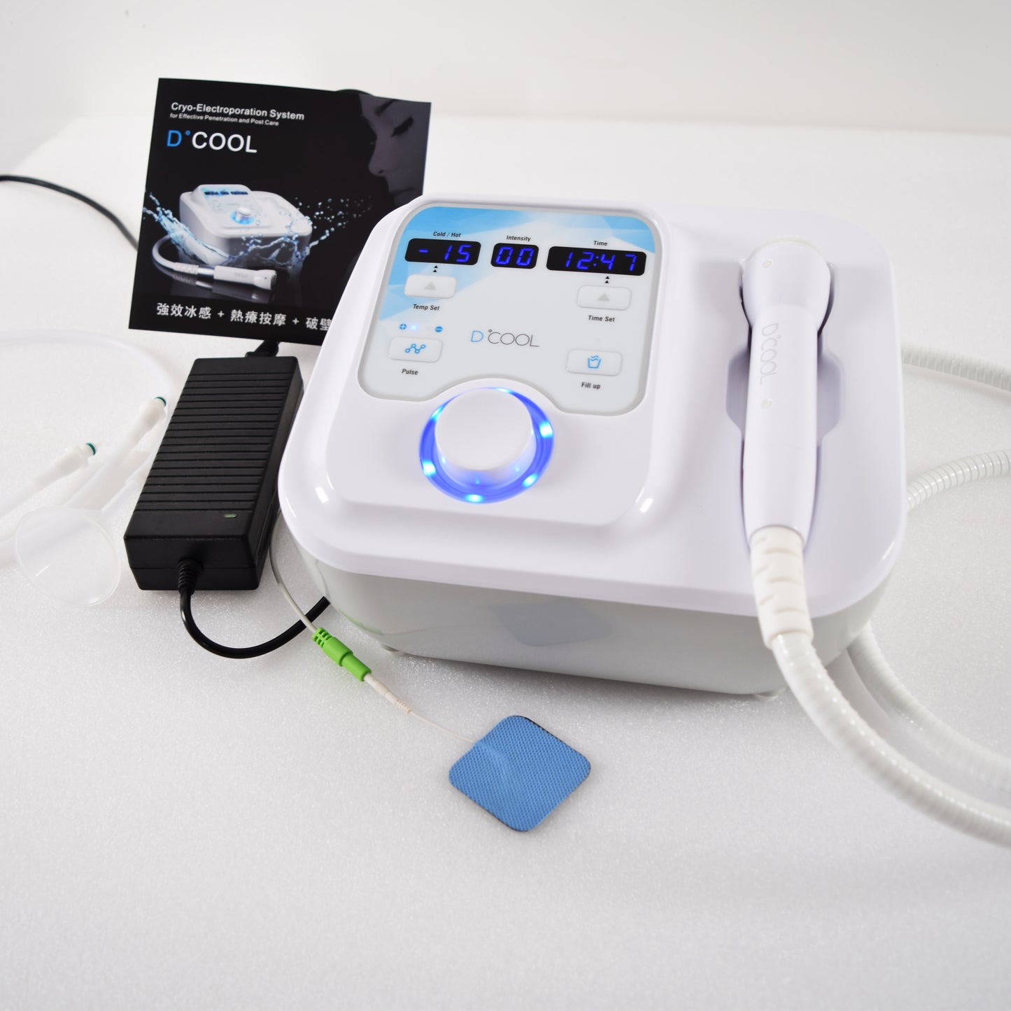 DCOOL Cryo-electroporation hot and cold EMS beauty machine