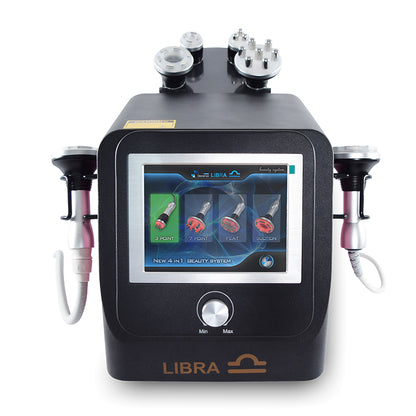 LIBRA  6 in 1 Ultrasonic Cavitation Radio Frequency Vacuum Liposuction RF Slimming Beauty Equipment