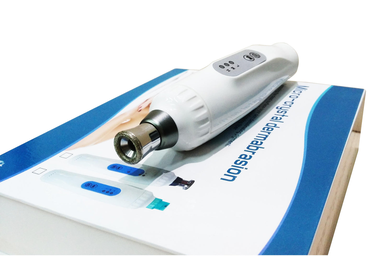 Sistema de microdermoabrasión Dispositivo de exfoliación de la piel facial en el hogar Dermoabrasión portátil